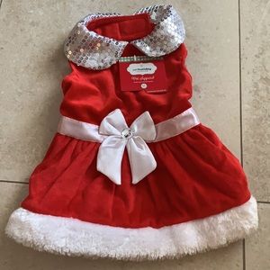 NWT Santa Claus pet costume